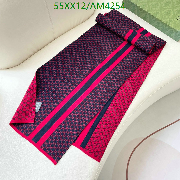 designer fake YUPOO-1:1 Replica Gucci Scarf Code: AM4254