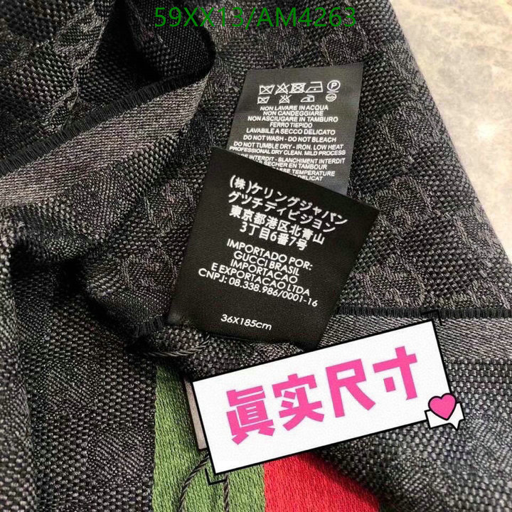 aaaaa quality replica YUPOO-1:1 Replica Gucci Scarf Code: AM4263