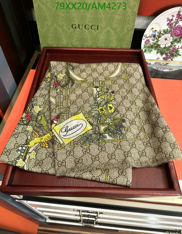 store YUPOO-1:1 Replica Gucci Scarf Code: AM4273