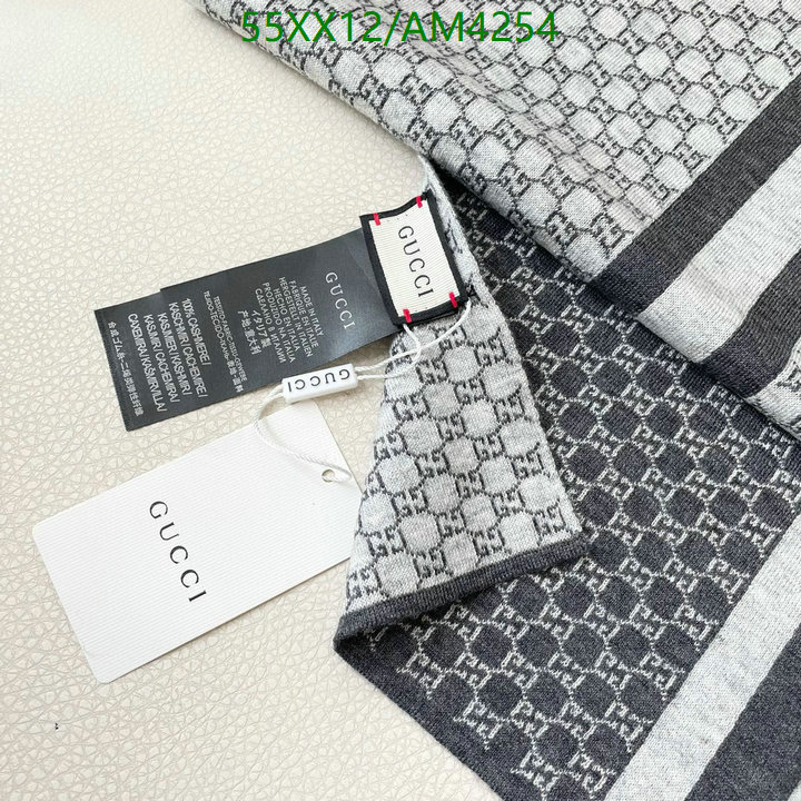 designer fake YUPOO-1:1 Replica Gucci Scarf Code: AM4254