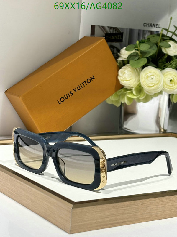 shop designer YUPOO-Louis Vuitton ​high quality fake fashion glasses Code: AG4082