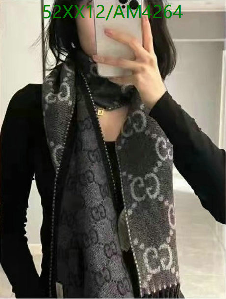 from china 2024 YUPOO-1:1 Replica Gucci Scarf Code: AM4264