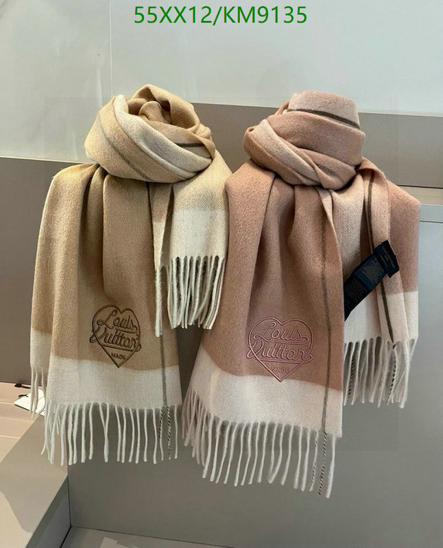 online sales YUPOO-Louis Vuitton Fake Fashion scarf LV Code: KM9135