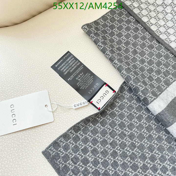 designer fake YUPOO-1:1 Replica Gucci Scarf Code: AM4254