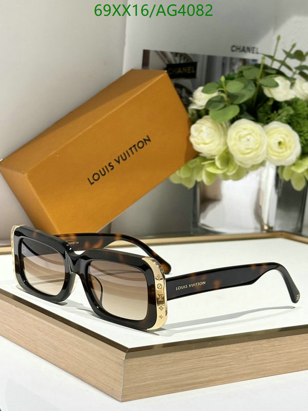 shop designer YUPOO-Louis Vuitton ​high quality fake fashion glasses Code: AG4082