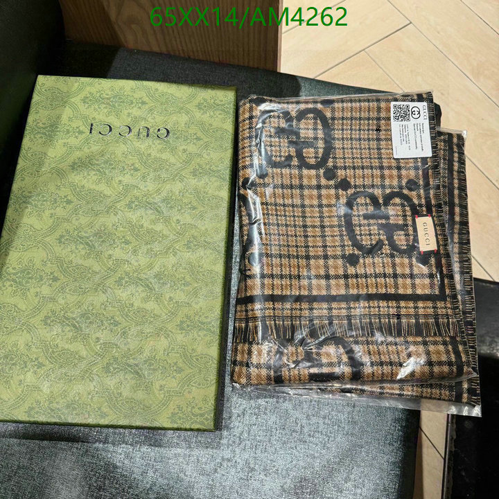 2024 replica wholesale cheap sales online YUPOO-1:1 Replica Gucci Scarf Code: AM4262