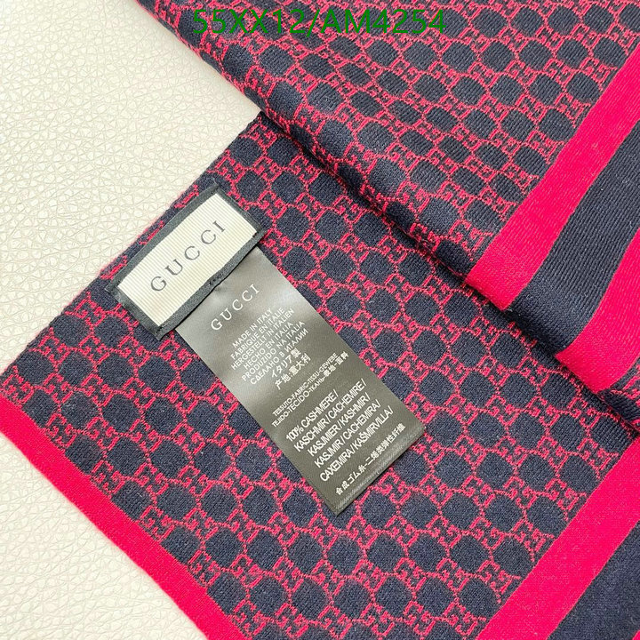 designer fake YUPOO-1:1 Replica Gucci Scarf Code: AM4254