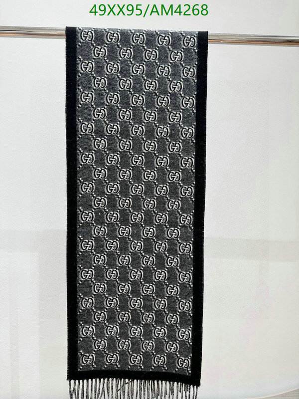 wholesale 2024 replica YUPOO-1:1 Replica Gucci Scarf Code: AM4268