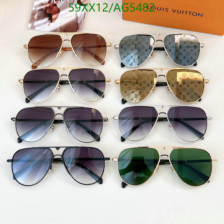 replica YUPOO-Louis Vuitton ​high quality fake fashion glasses Code: AG5482