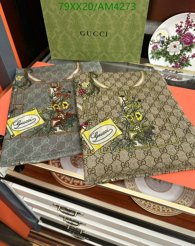 store YUPOO-1:1 Replica Gucci Scarf Code: AM4273