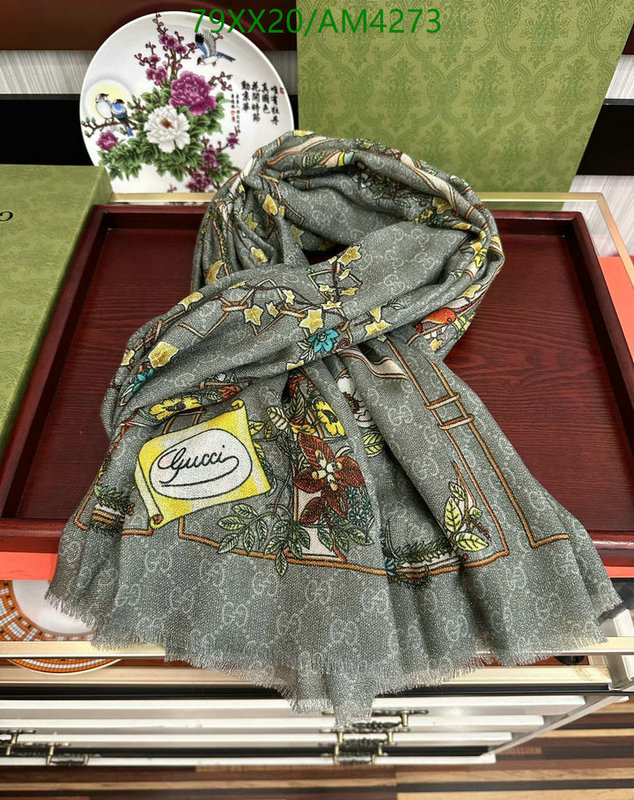 store YUPOO-1:1 Replica Gucci Scarf Code: AM4273