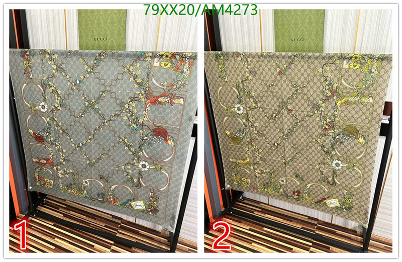 store YUPOO-1:1 Replica Gucci Scarf Code: AM4273