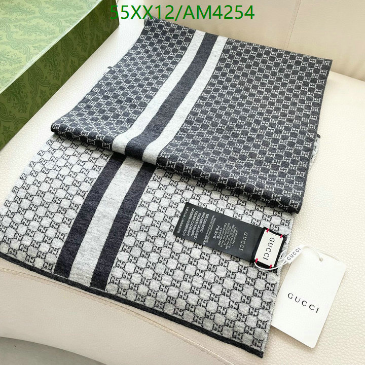 designer fake YUPOO-1:1 Replica Gucci Scarf Code: AM4254