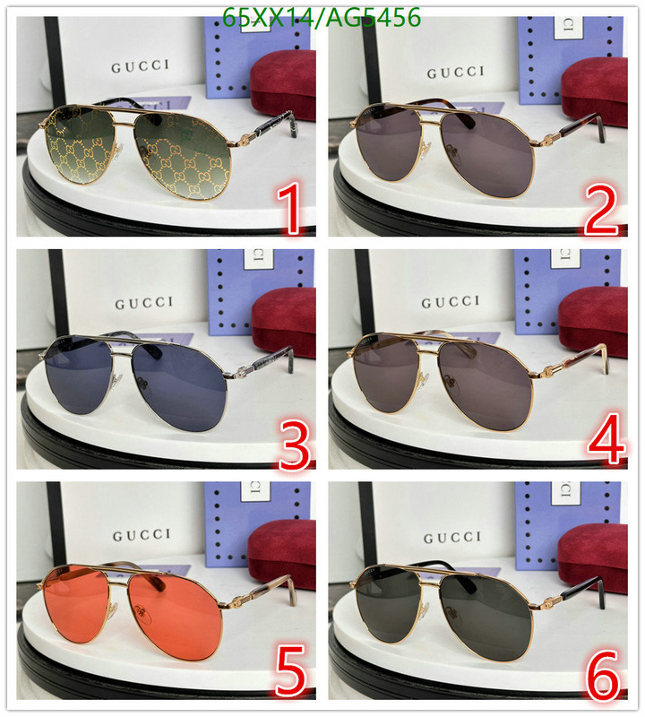 wholesale sale YUPOO-Best Fake Gucci Glasses Code: AG5456