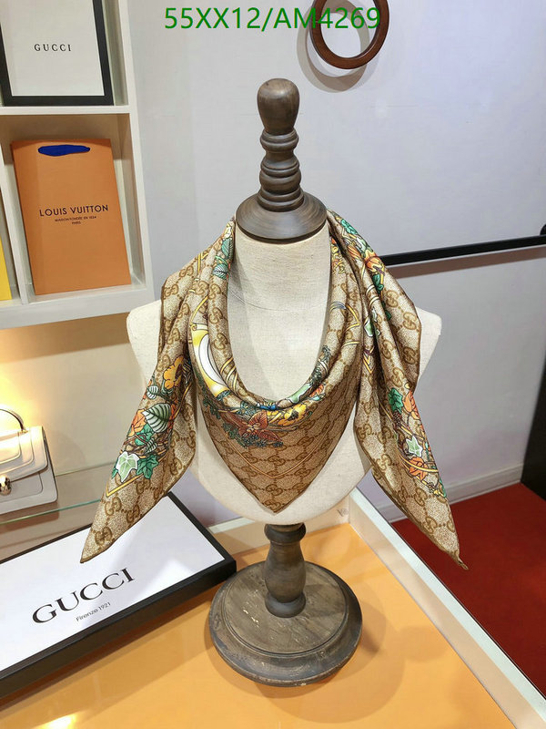 high quality replica designer YUPOO-1:1 Replica Gucci Scarf Code: AM4269