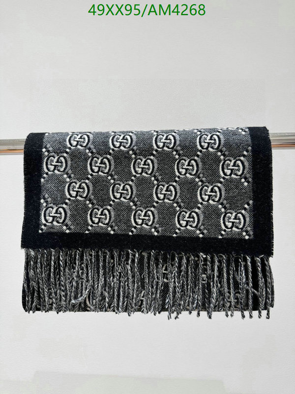 wholesale 2024 replica YUPOO-1:1 Replica Gucci Scarf Code: AM4268