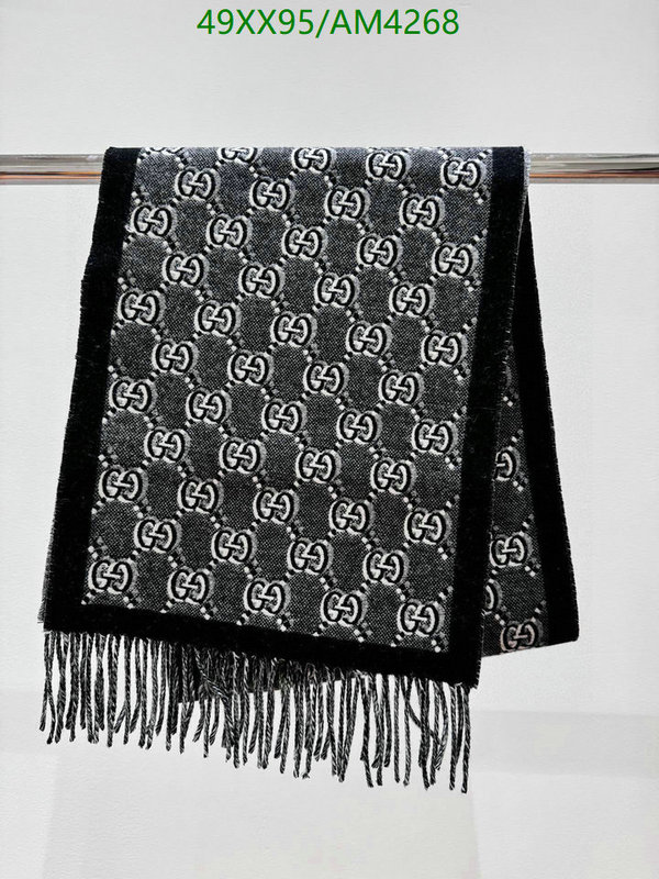 wholesale 2024 replica YUPOO-1:1 Replica Gucci Scarf Code: AM4268