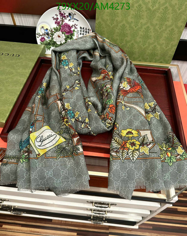 store YUPOO-1:1 Replica Gucci Scarf Code: AM4273