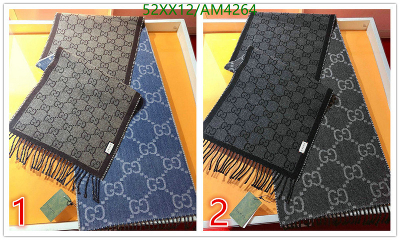 from china 2024 YUPOO-1:1 Replica Gucci Scarf Code: AM4264