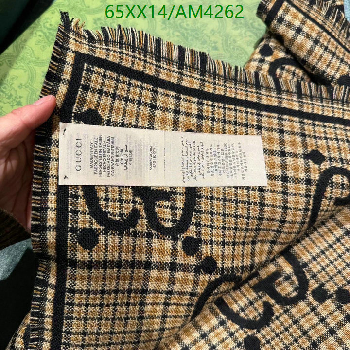 2024 replica wholesale cheap sales online YUPOO-1:1 Replica Gucci Scarf Code: AM4262