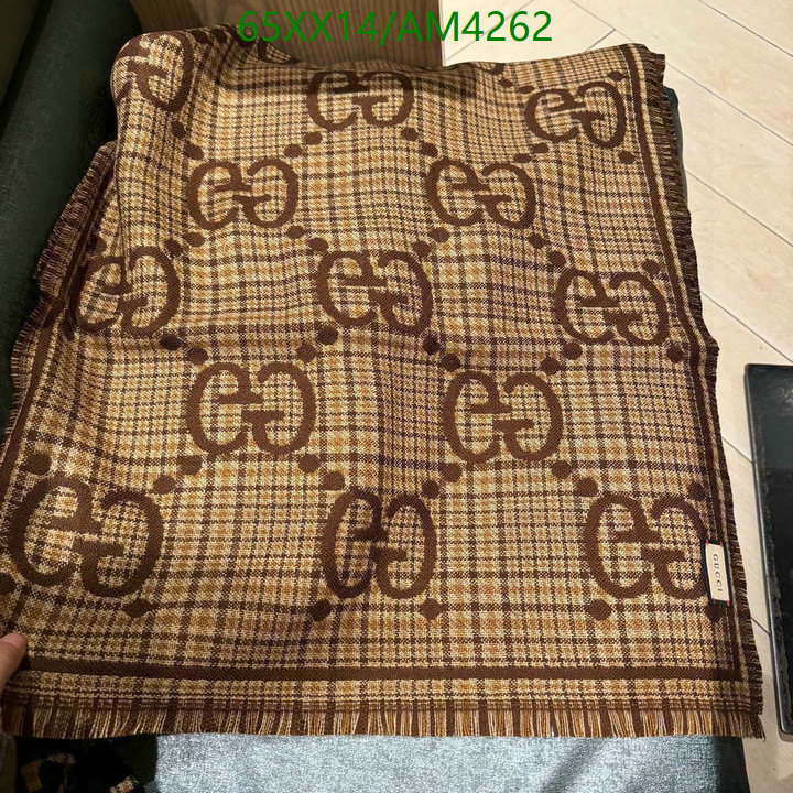 2024 replica wholesale cheap sales online YUPOO-1:1 Replica Gucci Scarf Code: AM4262