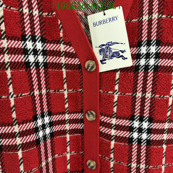 1:1 replica YUPOO-1:1 Best Fake Burberry Clothes Code: AC6081