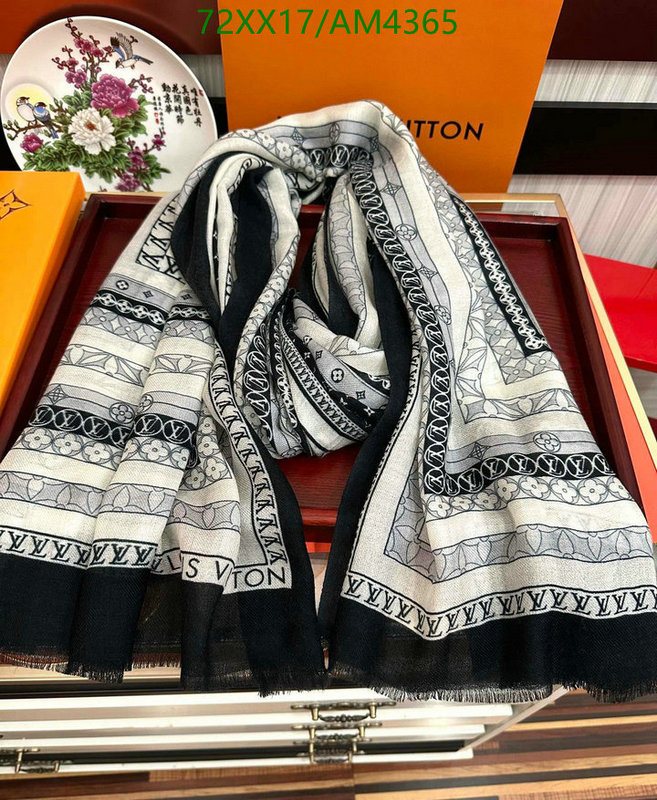 what is aaaaa quality YUPOO-Louis Vuitton 1:1 Fake scarf LV Code: AM4365