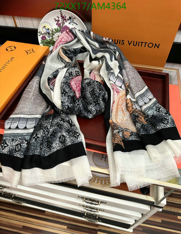 online sale YUPOO-Louis Vuitton 1:1 Fake scarf LV Code: AM4364