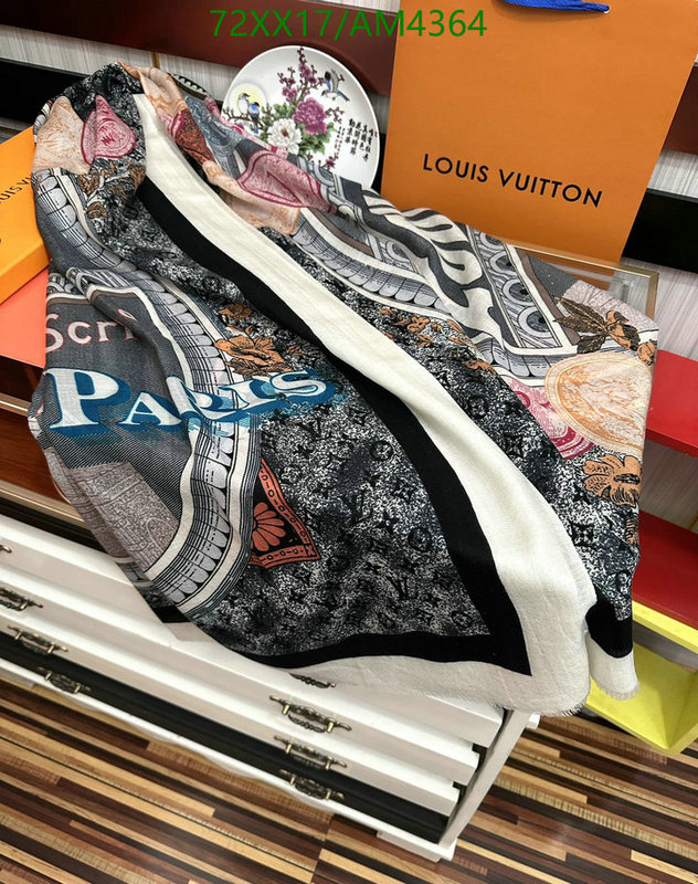 online sale YUPOO-Louis Vuitton 1:1 Fake scarf LV Code: AM4364