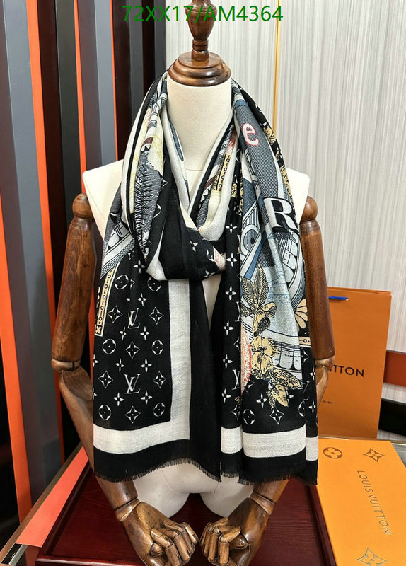 online sale YUPOO-Louis Vuitton 1:1 Fake scarf LV Code: AM4364