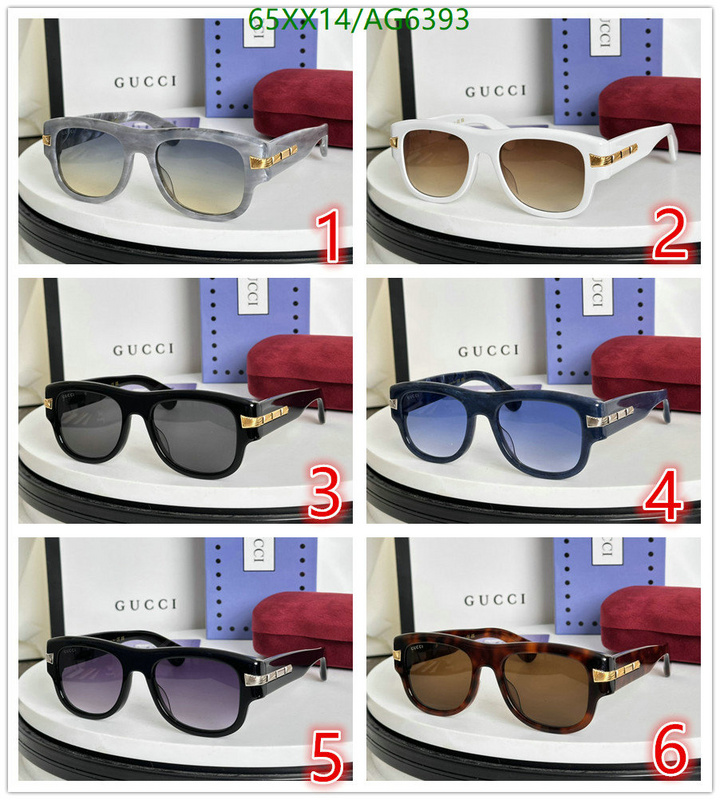 buy best quality replica YUPOO-Best Fake Gucci Glasses Code: AG6393