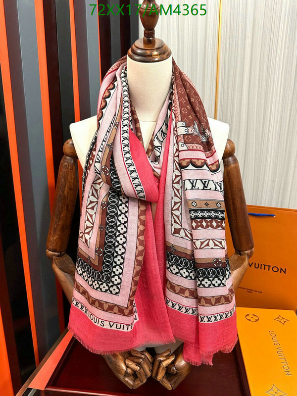 what is aaaaa quality YUPOO-Louis Vuitton 1:1 Fake scarf LV Code: AM4365