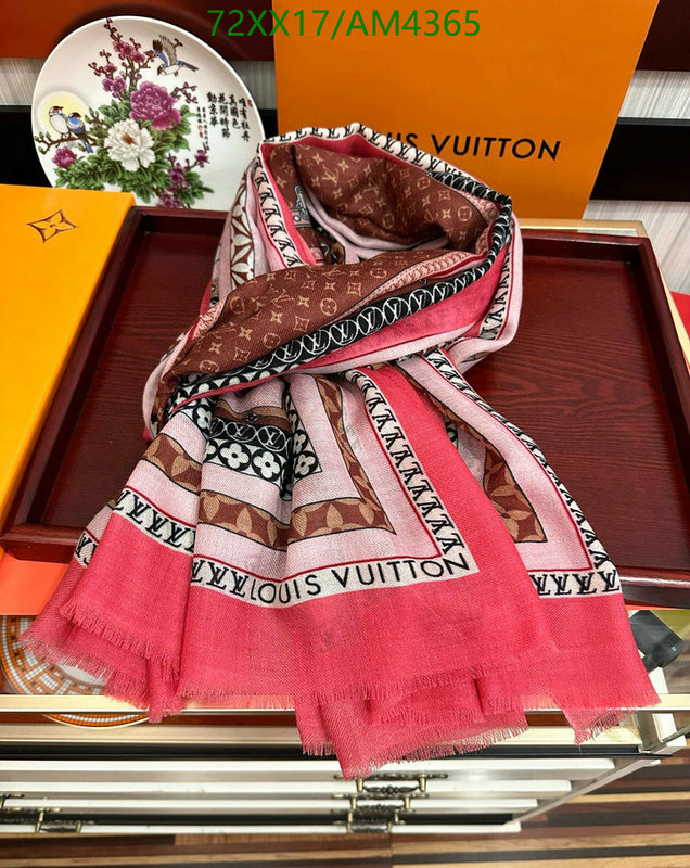 what is aaaaa quality YUPOO-Louis Vuitton 1:1 Fake scarf LV Code: AM4365