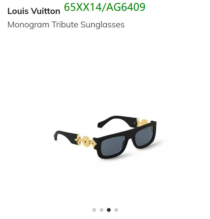 sale outlet online YUPOO-Louis Vuitton 1:1 Copy Glasses LV Code: AG6409