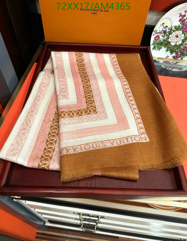 what is aaaaa quality YUPOO-Louis Vuitton 1:1 Fake scarf LV Code: AM4365