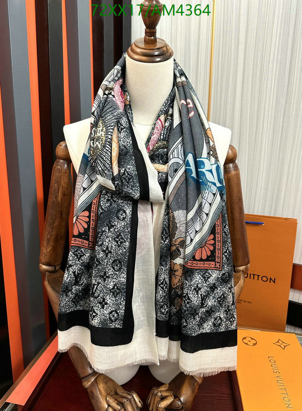 online sale YUPOO-Louis Vuitton 1:1 Fake scarf LV Code: AM4364