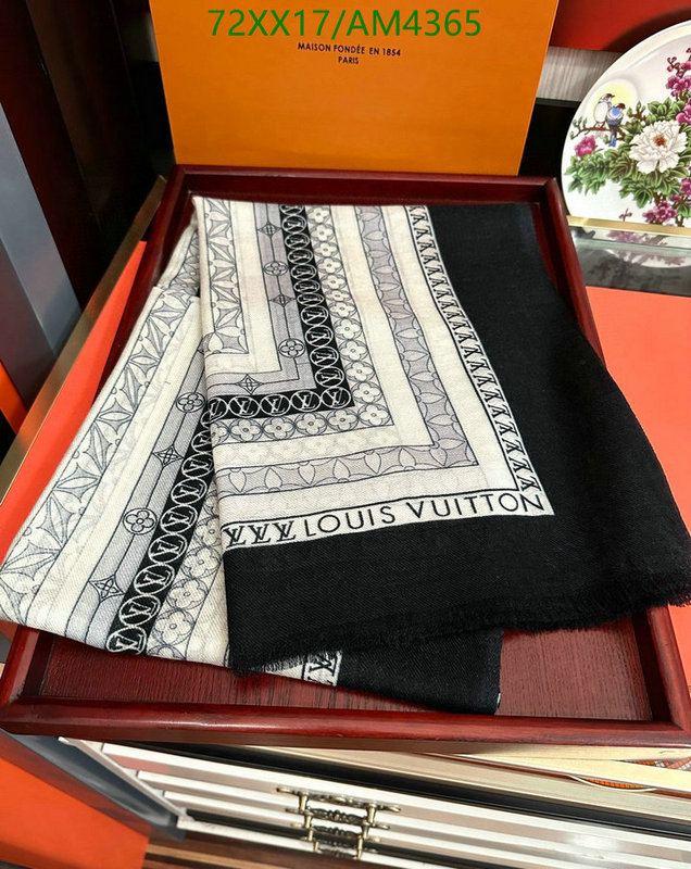 what is aaaaa quality YUPOO-Louis Vuitton 1:1 Fake scarf LV Code: AM4365