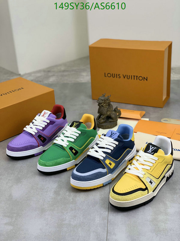 sale YUPOO-Copy AAA+ Louis Vuitton men's shoes LV Code: AS6610