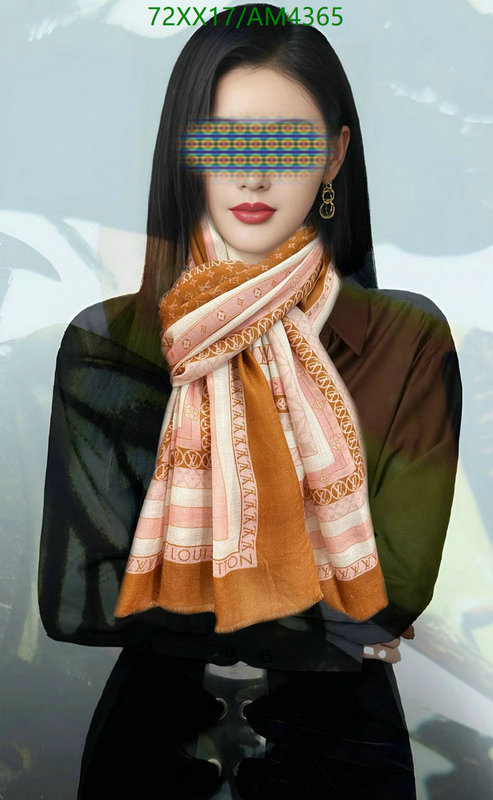 what is aaaaa quality YUPOO-Louis Vuitton 1:1 Fake scarf LV Code: AM4365