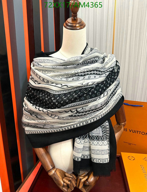 what is aaaaa quality YUPOO-Louis Vuitton 1:1 Fake scarf LV Code: AM4365