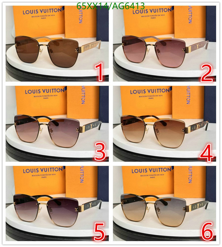 mirror quality YUPOO-Louis Vuitton 1:1 Copy Glasses LV Code: AG6413