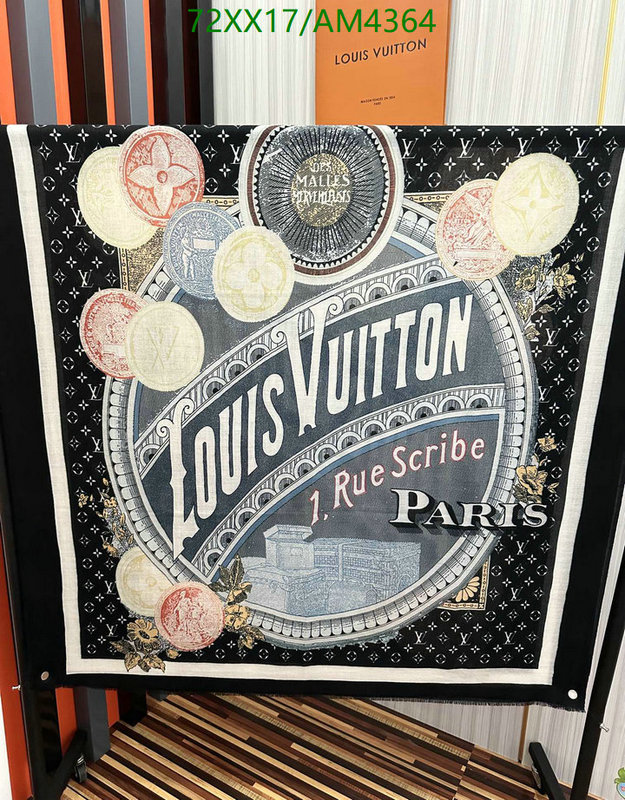 online sale YUPOO-Louis Vuitton 1:1 Fake scarf LV Code: AM4364