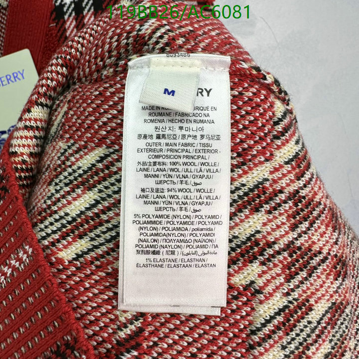 1:1 replica YUPOO-1:1 Best Fake Burberry Clothes Code: AC6081