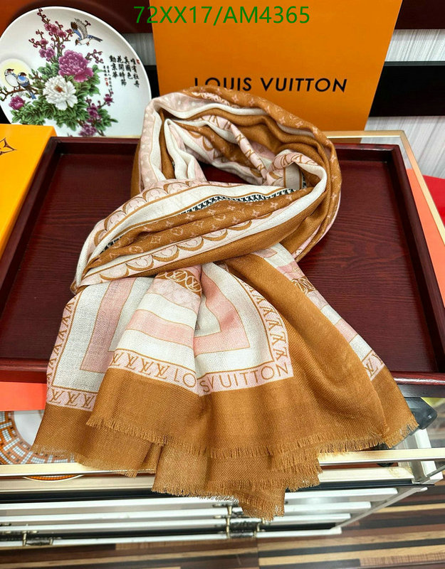 what is aaaaa quality YUPOO-Louis Vuitton 1:1 Fake scarf LV Code: AM4365