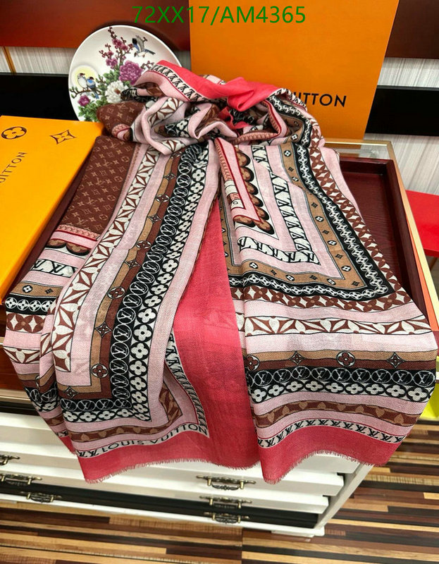 what is aaaaa quality YUPOO-Louis Vuitton 1:1 Fake scarf LV Code: AM4365