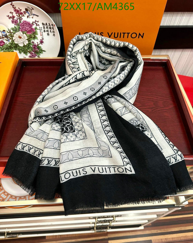 what is aaaaa quality YUPOO-Louis Vuitton 1:1 Fake scarf LV Code: AM4365