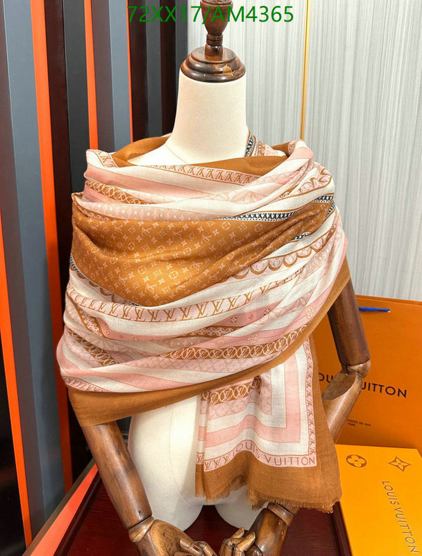 what is aaaaa quality YUPOO-Louis Vuitton 1:1 Fake scarf LV Code: AM4365