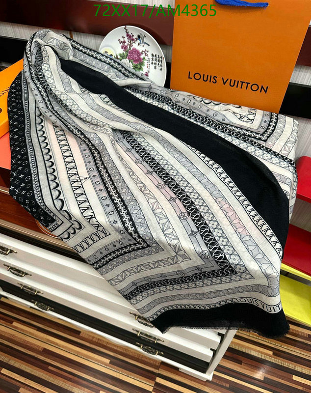 what is aaaaa quality YUPOO-Louis Vuitton 1:1 Fake scarf LV Code: AM4365