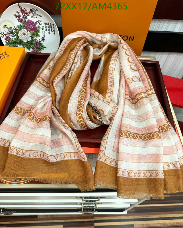 what is aaaaa quality YUPOO-Louis Vuitton 1:1 Fake scarf LV Code: AM4365