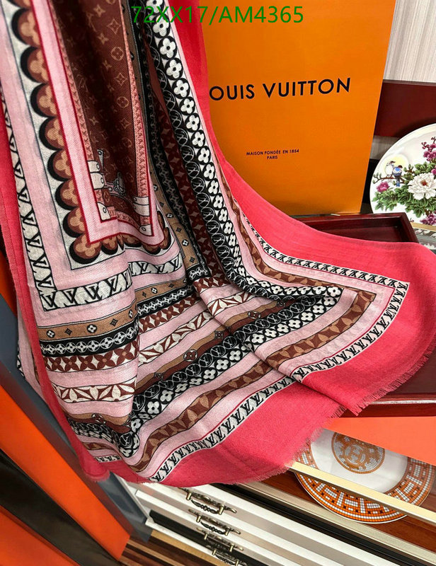 what is aaaaa quality YUPOO-Louis Vuitton 1:1 Fake scarf LV Code: AM4365